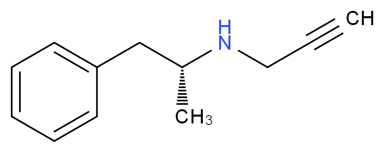 [(2R)-1-phenylpropan-2-yl](prop-2-yn-1-yl)amine_分子结构_CAS_56862-28-3