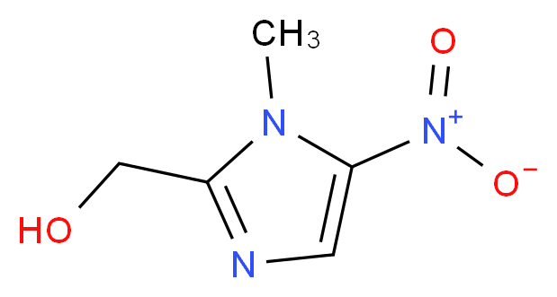 1-methyl-5-nitro-1h-imidazole-2-methanol_分子结构_CAS_936-05-0)
