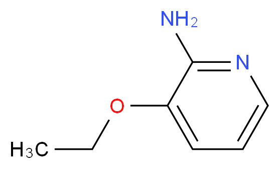 3-ethoxypyridin-2-amine_分子结构_CAS_10006-74-3