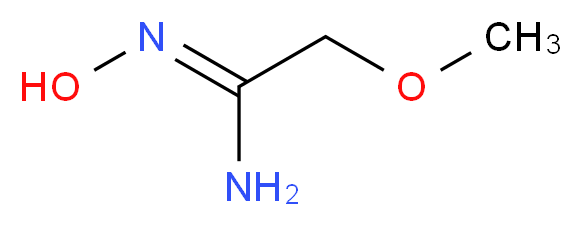 (1Z)-N'-hydroxy-2-methoxyethanimidamide_分子结构_CAS_95298-88-7)