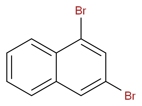 1,3-dibromonaphthalene_分子结构_CAS_52358-73-3