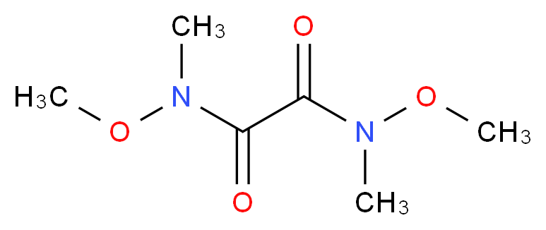 N,N′-二甲氧基-N,N′-二甲基草酰胺_分子结构_CAS_106675-70-1)