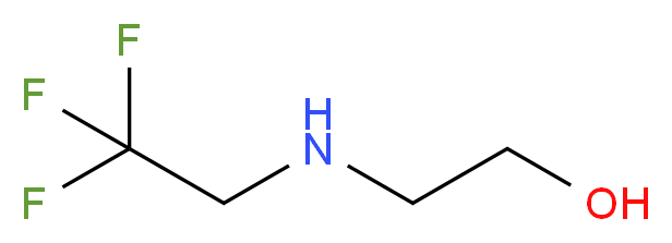 2-[(2,2,2-trifluoroethyl)amino]ethan-1-ol_分子结构_CAS_371-99-3