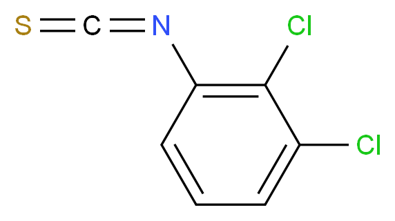 2,3-dichlorophenyl isothiocyanate_分子结构_CAS_6590-97-2)
