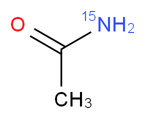 乙酰胺-15N_分子结构_CAS_1449-72-5)