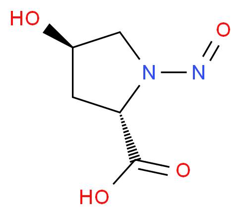 N-Nitroso-L-hydroxyproline _分子结构_CAS_30310-80-6)