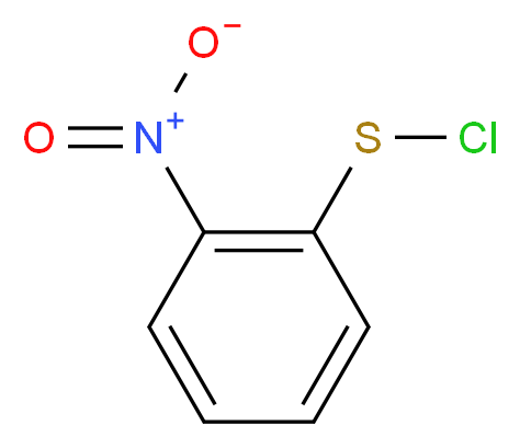 o-NITROPHENYLSULFENYL CHLORIDE_分子结构_CAS_7669-54-7)