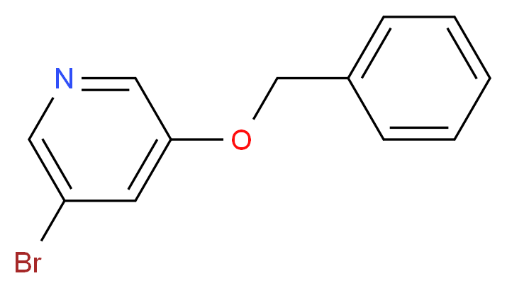 3-(benzyloxy)-5-bromopyridine_分子结构_CAS_130722-95-1