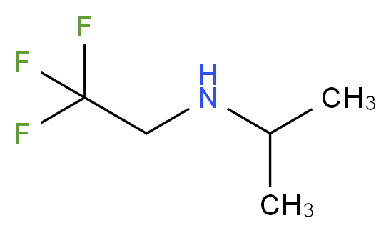 (propan-2-yl)(2,2,2-trifluoroethyl)amine_分子结构_CAS_778556-98-2