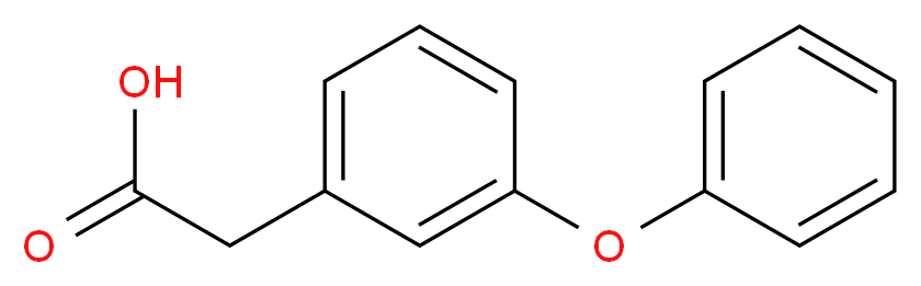 3-Phenoxyphenylacetic acid_分子结构_CAS_32852-81-6)