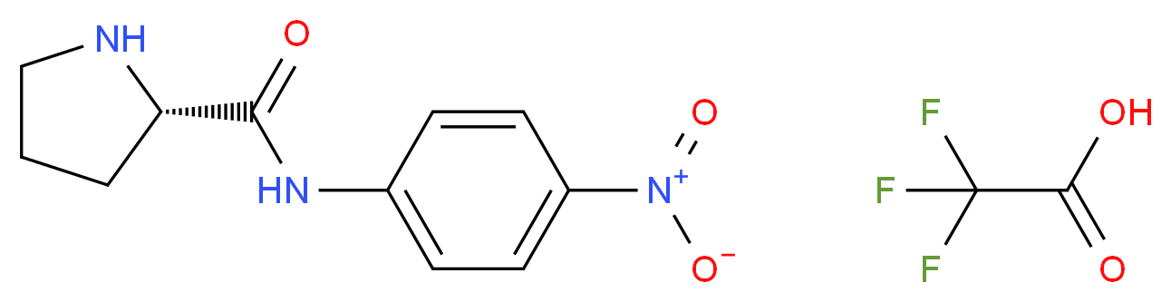 L-Proline p-nitroanilide trifluoroacetate salt_分子结构_CAS_108321-19-3)