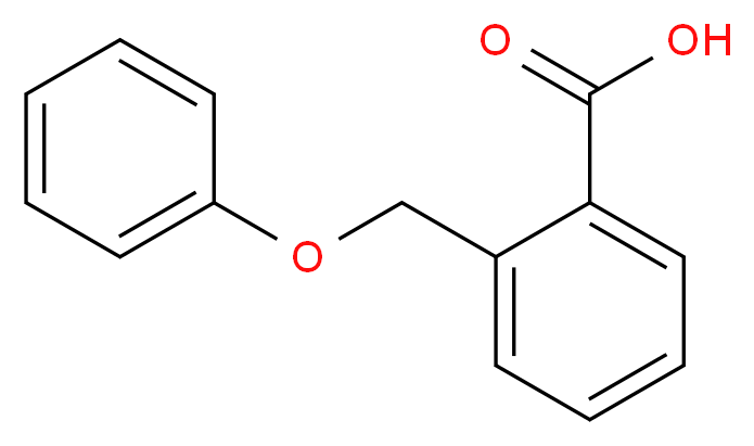 2-(phenoxymethyl)benzoic acid_分子结构_CAS_724-98-1