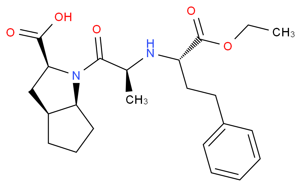 Ramipril_分子结构_CAS_87333-19-5)