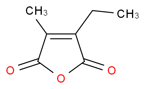 2-Ethyl-3-methylmaleic Anhydride_分子结构_CAS_3552-33-8)