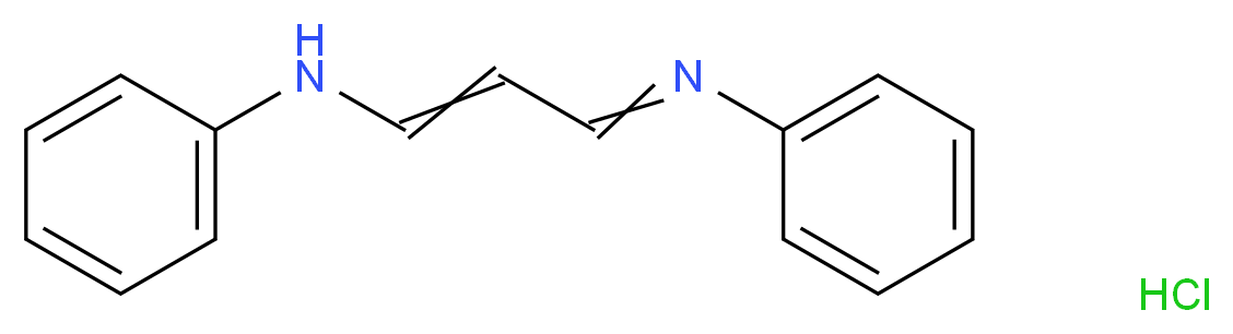 3-Anilinoacraldehyde anil hydrochloride 95%_分子结构_CAS_28140-60-5)