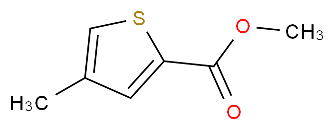 Methyl 4-methylthiophene-2-carboxylate_分子结构_CAS_28686-90-0)