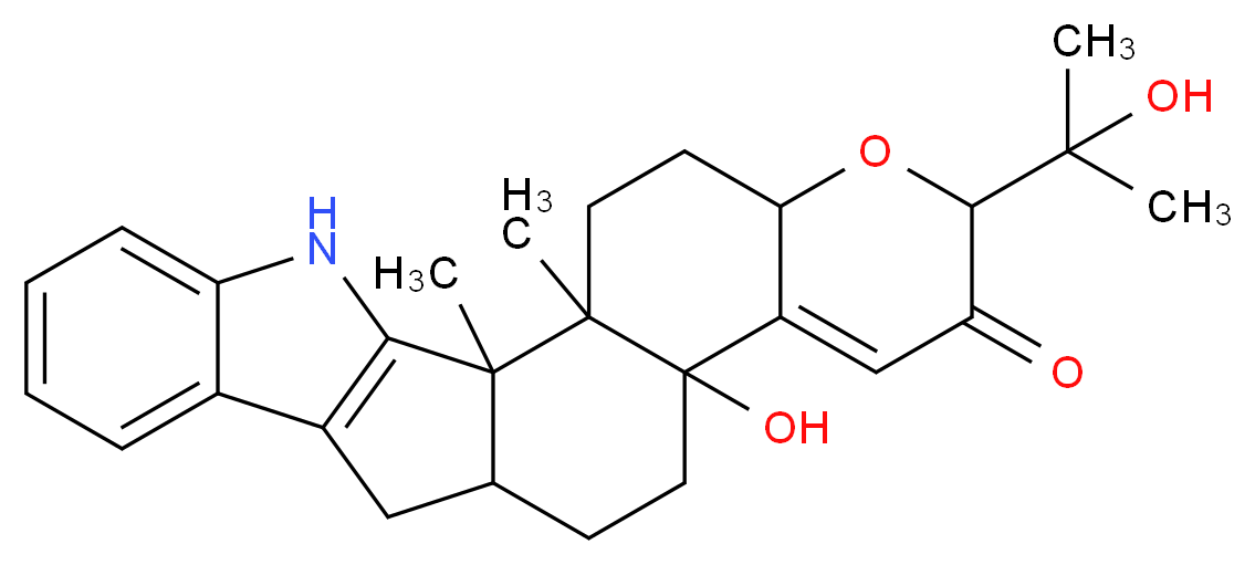 Paxilline_分子结构_CAS_57186-25-1)