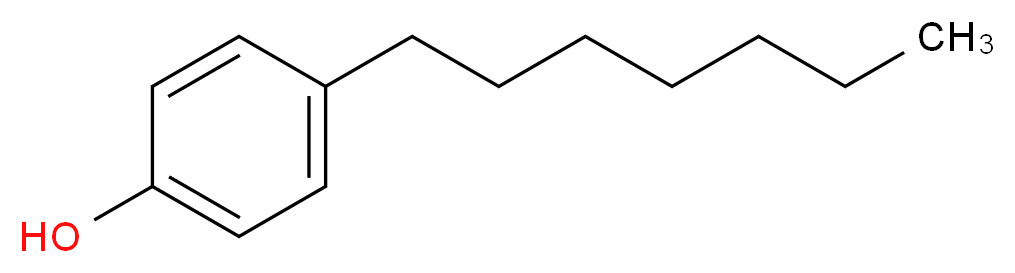 4-heptylphenol_分子结构_CAS_1987-50-4