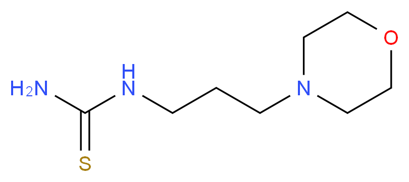 1-(3-Morpholinopropyl)-2-thiourea_分子结构_CAS_111538-46-6)