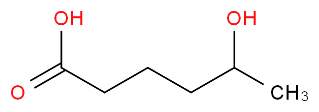 5-hydroxyhexanoic acid_分子结构_CAS_44843-89-2