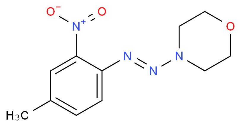 4-[(4-Methyl-2-nitrophenyl)azo]-morpholine_分子结构_CAS_883545-66-2)
