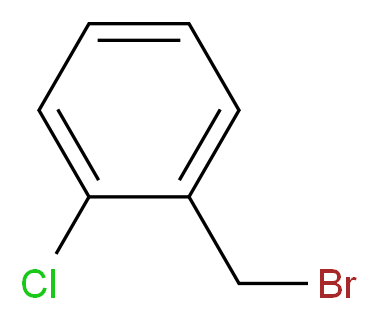 2-Chlorobenzyl bromide 97%_分子结构_CAS_611-17-6)