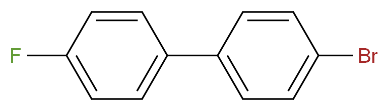 4-溴-4′-氟联苯_分子结构_CAS_398-21-0)
