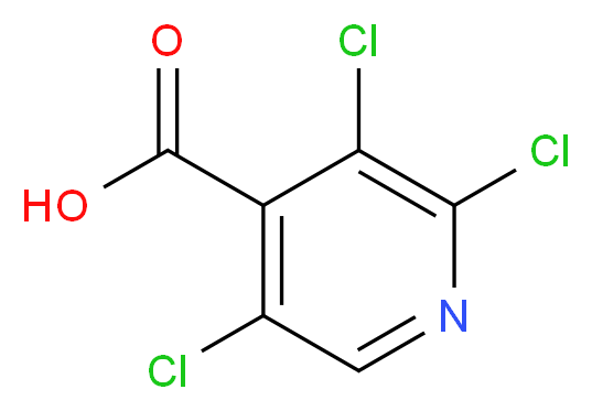 2,3,5-Trichloroisonicotinic acid_分子结构_CAS_406676-18-4)