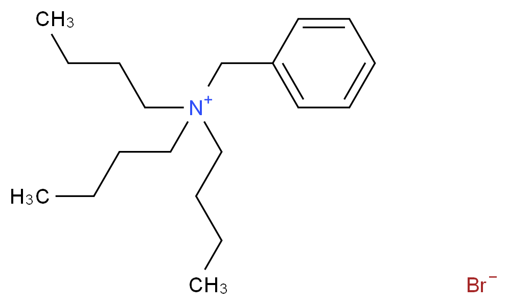 N-Benzyl-N,N-dibutylbutan-1-aminium bromide_分子结构_CAS_25316-59-0)