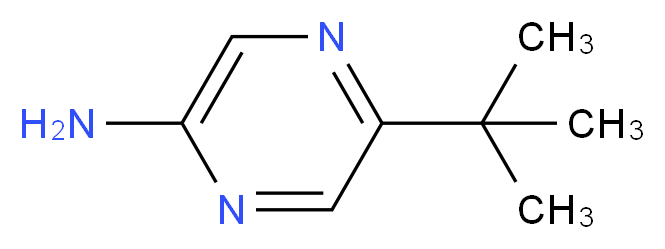 5-TERT-BUTYLPYRAZIN-2-AMINE_分子结构_CAS_59489-38-2)