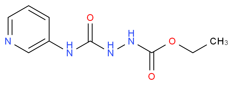 Ethyl 3-(3-Pyridinylcarbamoyl)carbazate_分子结构_CAS_1076198-11-2)