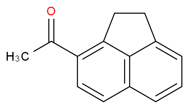 1-(1,2-dihydroacenaphthylen-3-yl)ethanone_分子结构_CAS_7434-96-0)