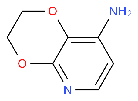 2,3-Dihydro-[1,4]dioxino[2,3-b]pyridin-8-amine_分子结构_CAS_)