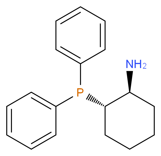 (1S,2S)-2-(diphenylphosphanyl)cyclohexan-1-amine_分子结构_CAS_452304-63-1