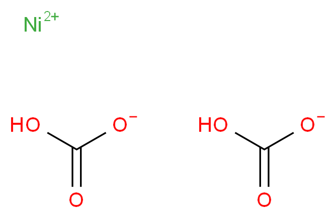 nickel(2+) ion dihydrogen carbonate_分子结构_CAS_155775-31-8