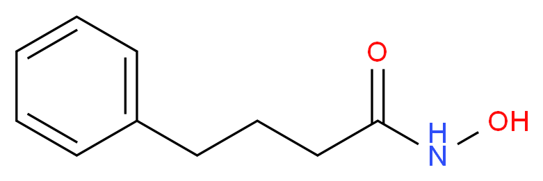 N-hydroxy-4-phenylbutanamide_分子结构_CAS_32153-46-1