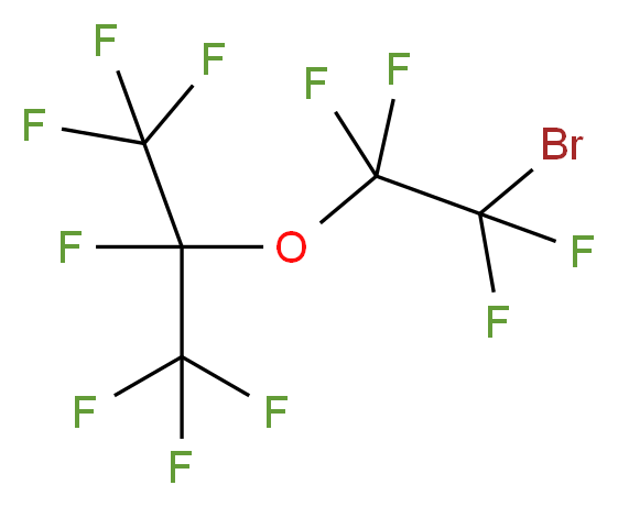 2-(2-bromo-1,1,2,2-tetrafluoroethoxy)-1,1,1,2,3,3,3-heptafluoropropane_分子结构_CAS_16005-49-5