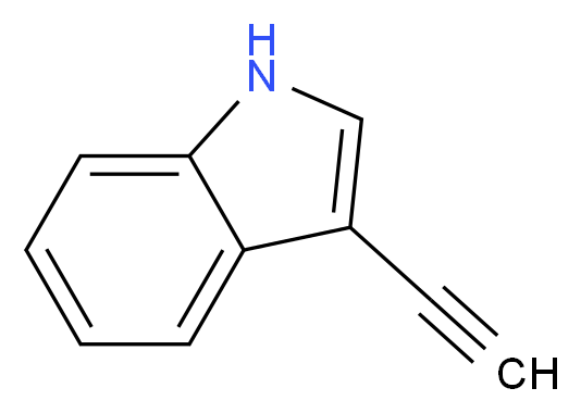 3-ETHYNYLINDOLE_分子结构_CAS_62365-78-0)
