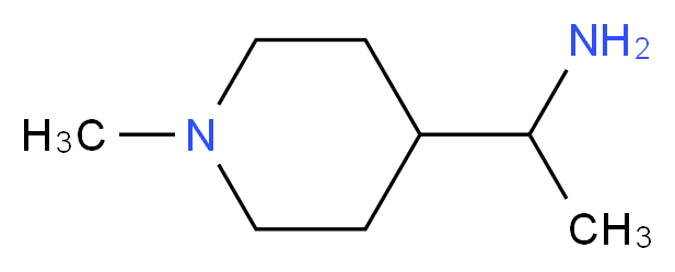 1-(1-methylpiperidin-4-yl)ethanamine_分子结构_CAS_1095499-33-4)