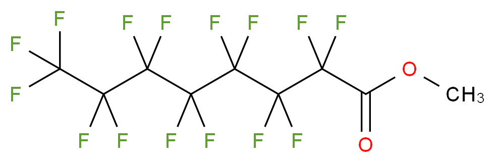 Methyl perfluorooctanoate_分子结构_CAS_376-27-2)