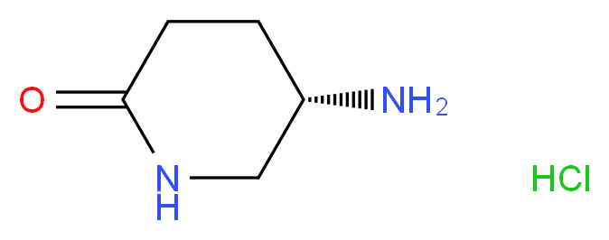 (5S)-5-aminopiperidin-2-one hydrochloride_分子结构_CAS_672883-95-3