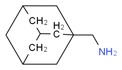 adamantan-1-ylmethanamine_分子结构_CAS_17768-41-1
