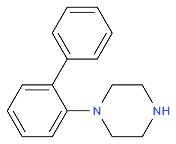 1-(2-Diphenyl)piperazine_分子结构_CAS_)
