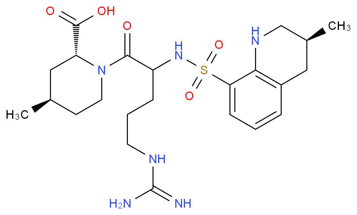 21S-Argatroban_分子结构_CAS_121785-72-6)