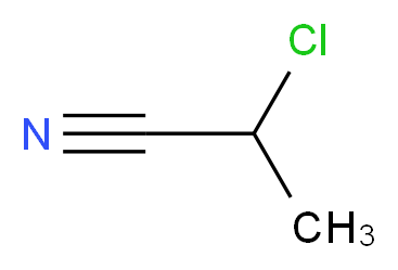 2-chloropropanenitrile_分子结构_CAS_1617-17-0