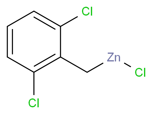 chloro[(2,6-dichlorophenyl)methyl]zinc_分子结构_CAS_307531-80-2