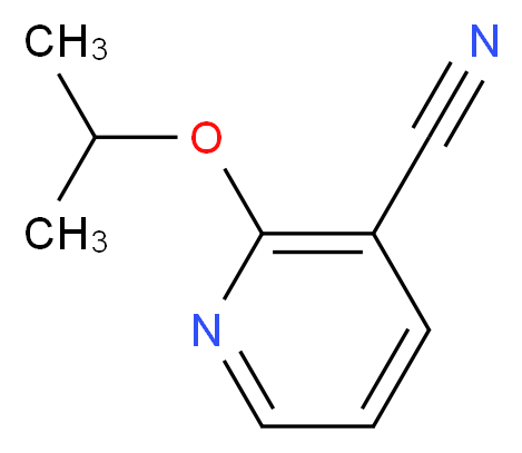 2-(propan-2-yloxy)pyridine-3-carbonitrile_分子结构_CAS_75424-70-3