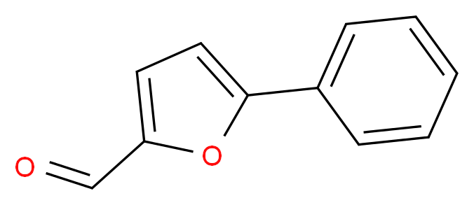 5-phenylfuran-2-carbaldehyde_分子结构_CAS_13803-39-9