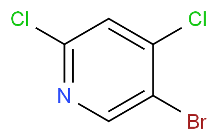 5-BROMO-2,4-DICHLORO-PYRIDINE_分子结构_CAS_849937-96-8)