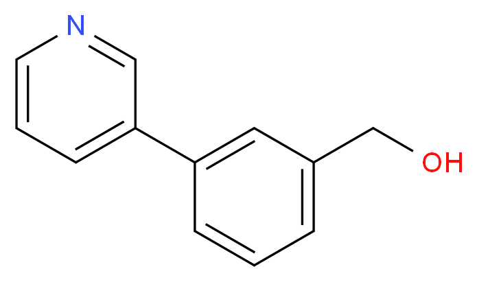 3-(Pyridin-3-yl)benzyl alcohol 97%_分子结构_CAS_85553-54-4)